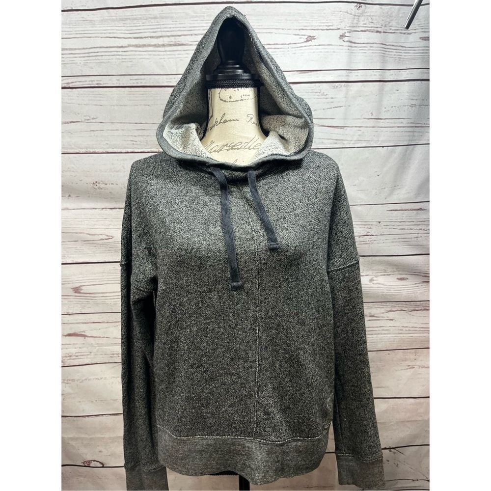 Live Love Dream Gray Heathered Pullover Hoodie Drawstring Casual Comfy